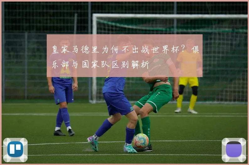 皇家马德里为何不出战世界杯？俱乐部与国家队区别解析